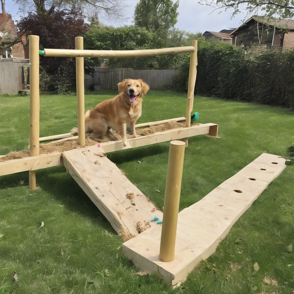 Dog Rescue Solutions. Positive Home Made Obstacle Course Solutions Step-by-step positive reinforcement training, courses, products and Adoption